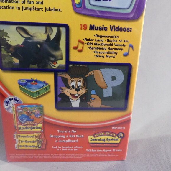 Jump Start Jukebox (VHS, 2002) 19 Hit Music Videos NEW/SEALED - Picture 8 of 9